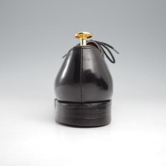 極美品★チャーチ 75F/UK7.5【旧チャーチ★LUDGATE/3都市ロゴ/84ラスト】パンチドキャップトゥ/カーフ/黒/メンズ/Church's★l180