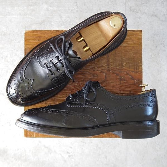 ★トリッカーズ SIZE 8.5【定価￥121,000-★ダイナイトソール/BOURTON/バートン】5633/カントリーシューズ/短靴/カーフ/黒/Tricker's★l184