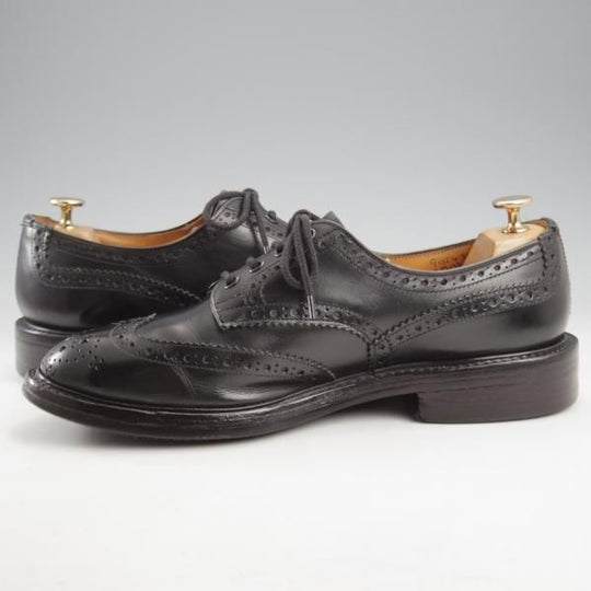 ★トリッカーズ SIZE 8.5【定価￥121,000-★ダイナイトソール/BOURTON/バートン】5633/カントリーシューズ/短靴/カーフ/黒/Tricker's★l184
