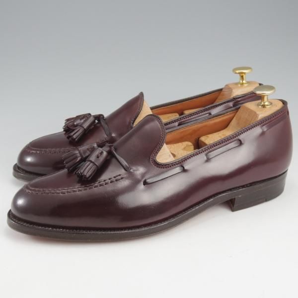 ほぼ未使用★オールデン 9D【定価￥182,600-★コードバン仕様/563】アバディーンラスト/タッセルローファー/#8/赤茶/メンズ/ALDEN★l186