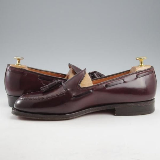 ほぼ未使用★オールデン 9D【定価￥182,600-★コードバン仕様/563】アバディーンラスト/タッセルローファー/#8/赤茶/メンズ/ALDEN★l186