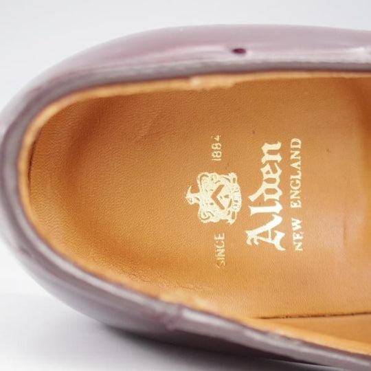 ほぼ未使用★オールデン 9D【定価￥182,600-★コードバン仕様/563】アバディーンラスト/タッセルローファー/#8/赤茶/メンズ/ALDEN★l186