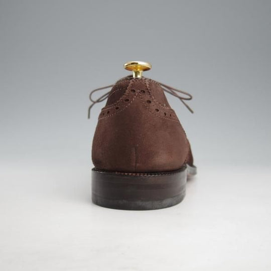 未使用★オールデン 9D【現行定価16万円以上★フルブローグ/904/ハンプトンラスト】Hampton/スエード/濃茶/メンズ/ALDEN★l187