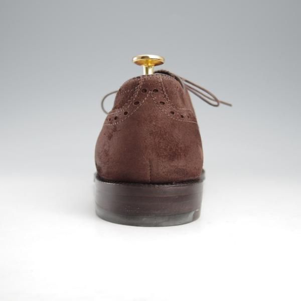 未使用★オールデン 9D【現行定価16万円以上★フルブローグ/904/ハンプトンラスト】Hampton/スエード/濃茶/メンズ/ALDEN★l187