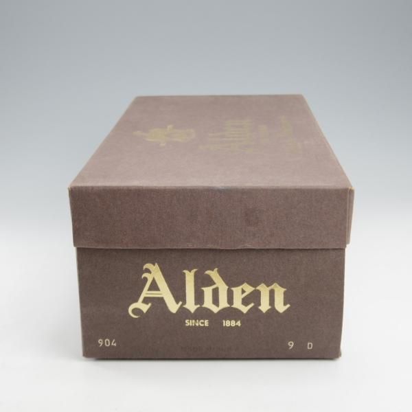 未使用★オールデン 9D【現行定価16万円以上★フルブローグ/904/ハンプトンラスト】Hampton/スエード/濃茶/メンズ/ALDEN★l187