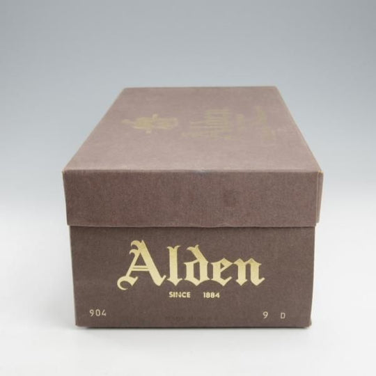 未使用★オールデン 9D【現行定価16万円以上★フルブローグ/904/ハンプトンラスト】Hampton/スエード/濃茶/メンズ/ALDEN★l187