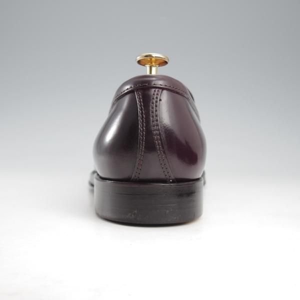 ほぼ試着程度★オールデン 7.5D【現行定価18万円程度★NST仕様のコインローファー/コードバン】1030/グラントラスト/赤茶/ALDEN★l191