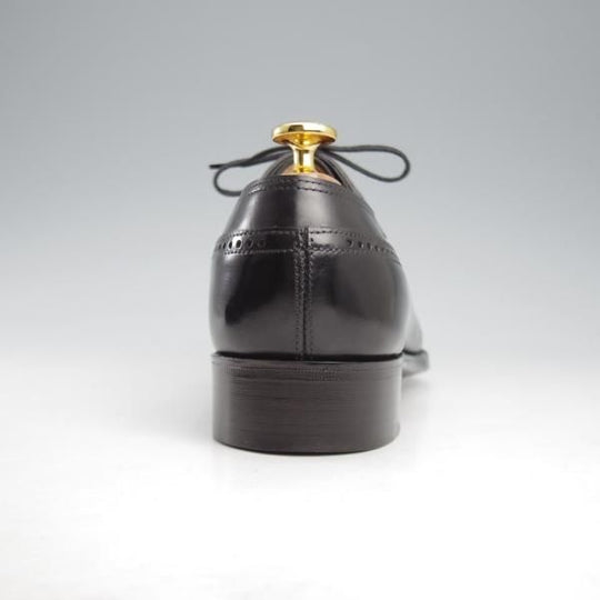 極美品★ジョンロブ 5E【現行定価30万程度★プレステージライン/ROTHLEY/7000ラスト】オックスフォードシューズ/黒/JOHN LOBB★l193