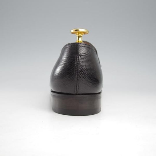 ★ジョンロブ 5E【現行定価￥254,100-★ロペス/LOPEZ】4395ラスト/コインローファー/グレインレザー/黒/メンズ/JOHN LOBB★l194