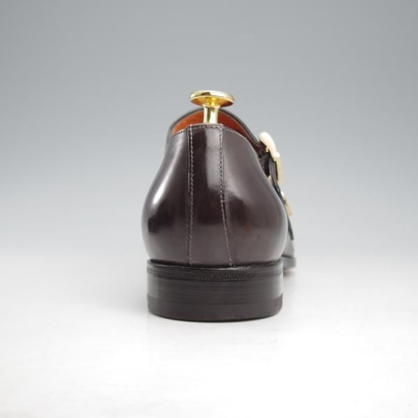 サントーニ SIZE 7【黒系パティーヌ☆ダブルモンク/14782】 | 高級中古