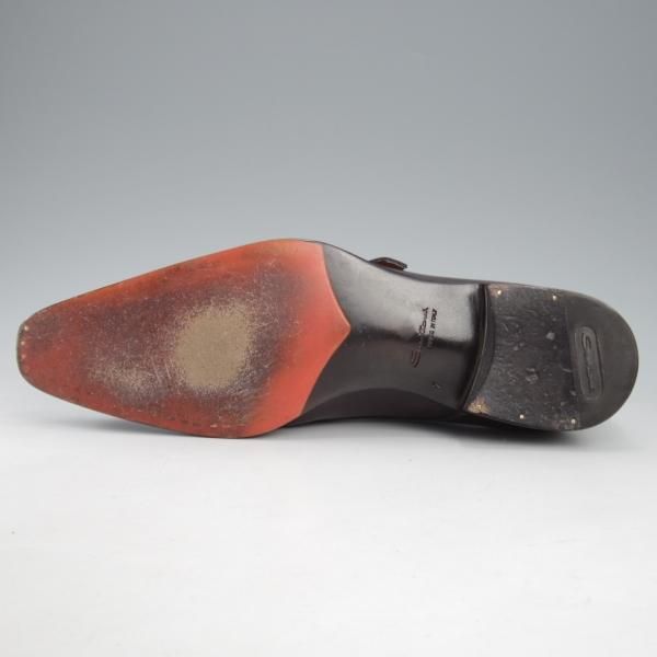 サントーニ SIZE 7【黒系パティーヌ☆ダブルモンク/14782】 | 高級中古