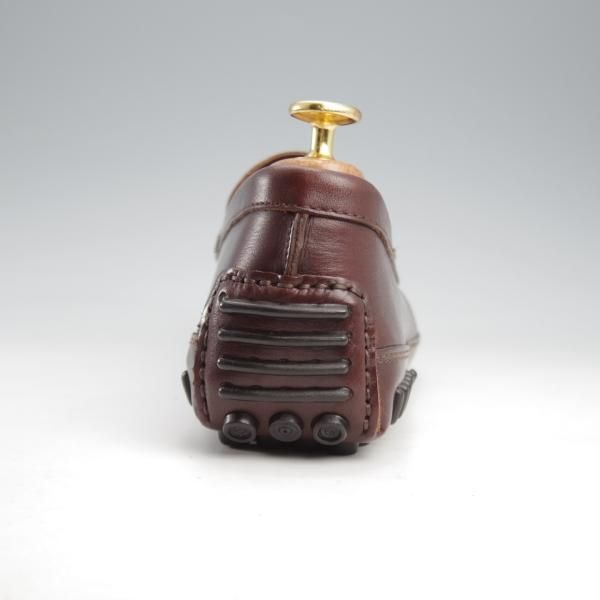 未使用★チャーチ 8F【★ドライビングシューズ/DAMON/コインローファー】スリッポン/濃茶/メンズ/Church's★l199