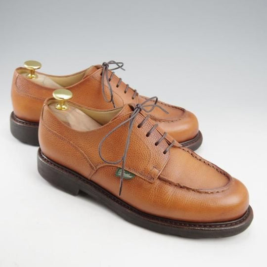 ★パラブーツ(レディース) SIZE 4【現行定価￥94,600-★CHAMBORD/シャンボード】Uチップ/グレインレザー/茶/Paraboot★l201