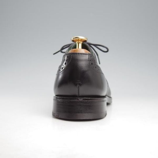 ★トリッカーズ SIZE 6.5【現行定価10万円以上★クォーターブローグ/m6955】カーフ/黒/メンズ/Tricker's★l203