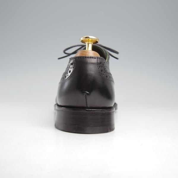 ★トリッカーズ SIZE 6.5【現行定価10万円以上★クォーターブローグ/m6955】カーフ/黒/メンズ/Tricker's★l203