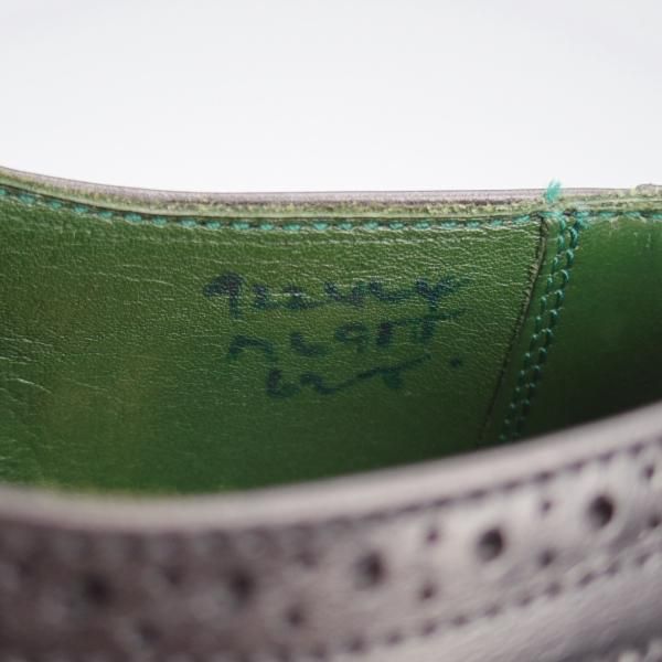 ★トリッカーズ SIZE 6.5【現行定価10万円以上★クォーターブローグ/m6955】カーフ/黒/メンズ/Tricker's★l203