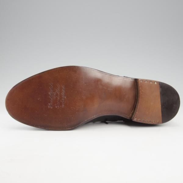 未使用★トリッカーズ SIZE 6【貴重★70万番台(80's〜90's)/ビンテージ/デッドストック】CAMBRIDGE/セミブローグ/黒/Tricker's★l204