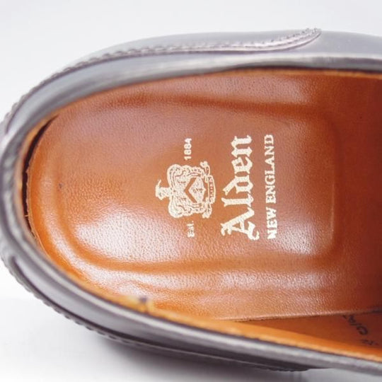 美品★オールデン 7.5E【現行定価18万円程度★コードバン/NST/2211】ノルウィージャンフロント/アバディーンラスト/メンズ/ALDEN★l206