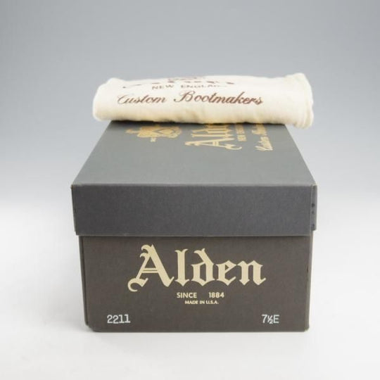 美品★オールデン 7.5E【現行定価18万円程度★コードバン/NST/2211】ノルウィージャンフロント/アバディーンラスト/メンズ/ALDEN★l206