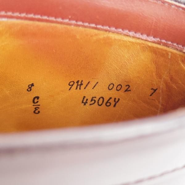 極美品★オールデン 8E【現行定価19万円程度★コードバン仕様/BEAMS PLUS別注/ミリタリーラスト】4506Y/マンソンブーツ/赤茶/ALDEN★l207