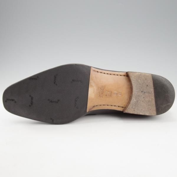 極上★(伊)タニノクリスチー SIZE 8【定価￥153,300-★MICU/コインローファー/659】スリッポン/カーフ/黒/メンズ/TANINO CRISCI★l208