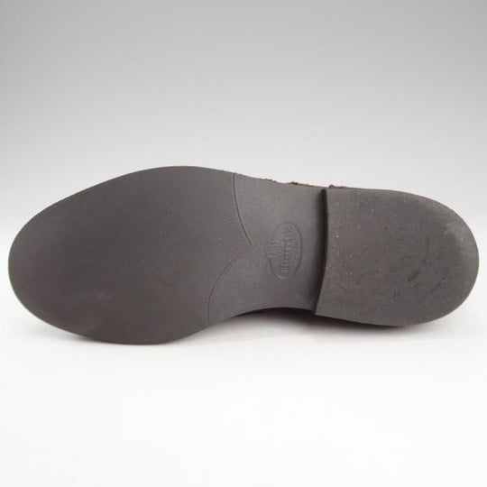 極美品★チャーチ 65G/UK6.5【★フルブローグ/LINGWOOD/81ラスト】スエード/濃茶/メンズ/Church's★l213