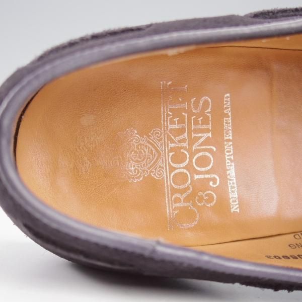 極上★クロケット&ジョーンズ 5.5E【定価￥99,000-★CAVENDISH 3/キャベンディッシュ】タッセルローファー/紺/Crockett&Jones★l214