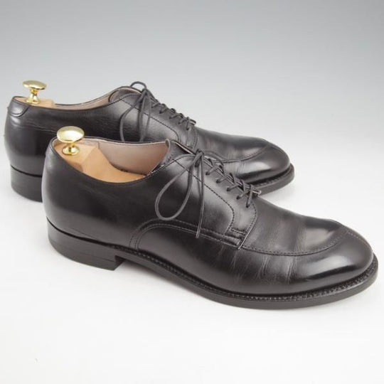 ★オールデン 7.5D【現行定価13万円以上★モディファイドラスト/Vチップ/旧ロゴ】539/カーフ/黒/メンズ/ALDEN★l215