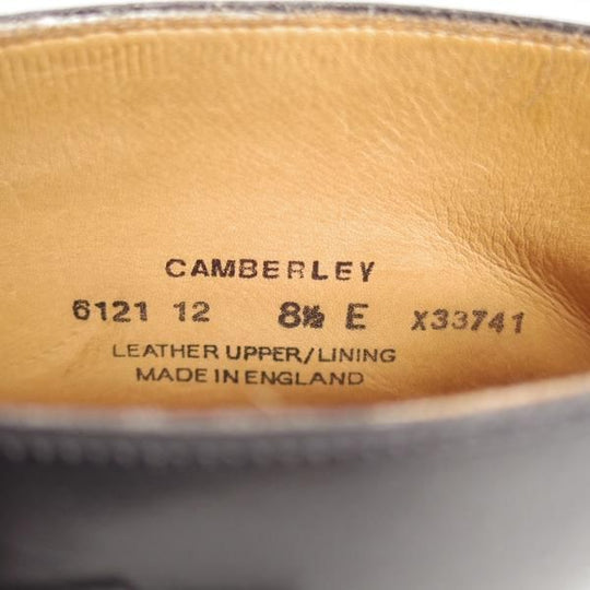 極上★クロケット&ジョーンズ 8.5E【定価￥121,000-★CAMBERLEY/007-スペクター着用】ダブルモンク/348ラスト/黒/Crockett&Jones★l217