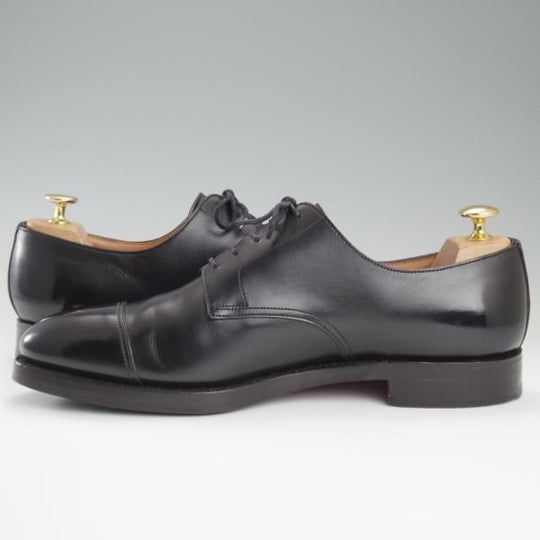 極上★クロケット&ジョーンズ UK9/US9.5E【貴重★ブルックスブラザーズ別注/Peal&co】ストレートチップ/カーフ/黒/Crockett&Jones★l218