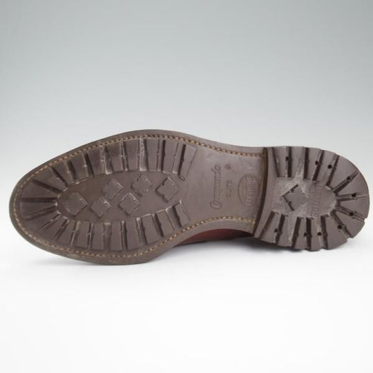 ★トリッカーズ SIZE 7.5-4(UK7程度)【現行定価10万円以上★コマンドソール仕様/セミブローグ】カーフ/茶/メンズ/Tricker's★l219