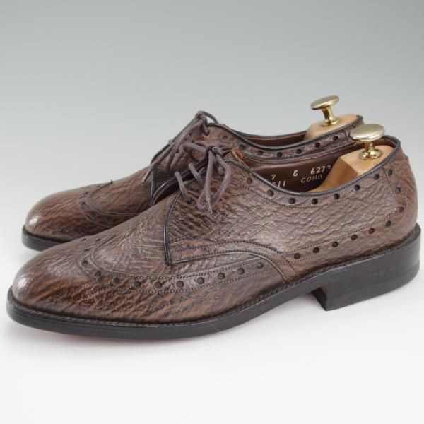 アレンエドモンズ 7E【シャークスキン(鮫革)/ダービーシューズ