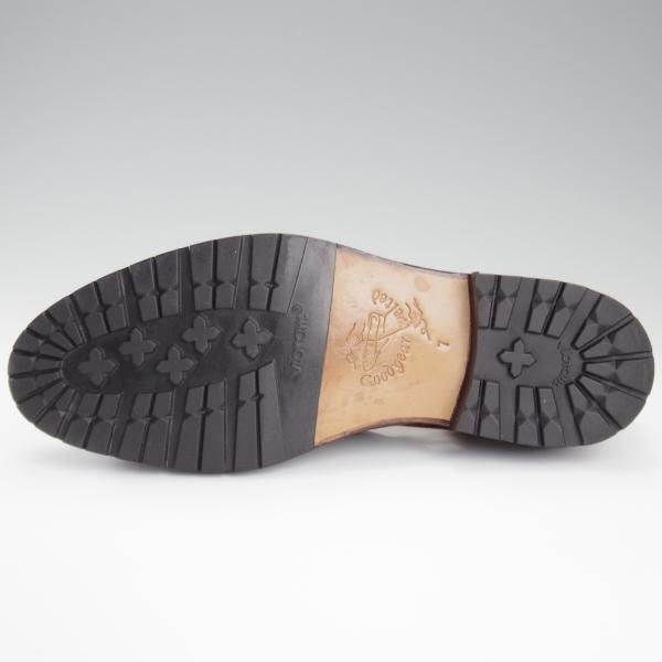 極美品★ジャランスリワヤ SIZE 7【定価￥37,400-★グルカサンダル/EDWARD】グレインレザー/濃茶/メンズ/JALAN SRIWIJAWA★l223
