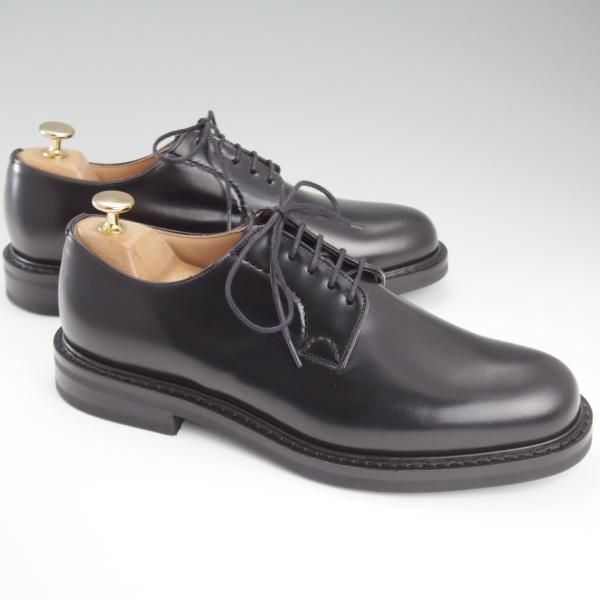 未使用★チャーチ 75F/UK7.5【定価￥181,500-★ライトウェイトソール/SHANNON LW】シャノン/103ラスト/プレーントゥ/黒/Church's★l224