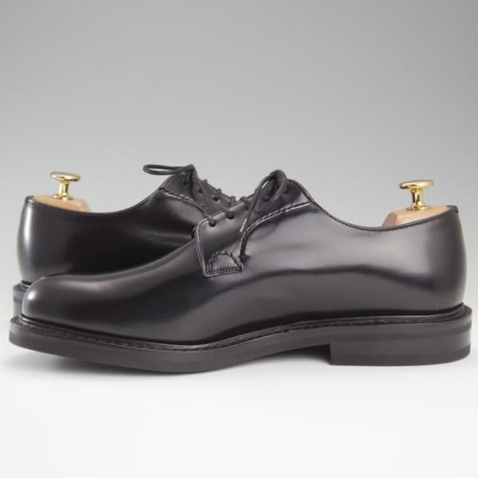 未使用★チャーチ 75F/UK7.5【定価￥181,500-★ライトウェイトソール/SHANNON LW】シャノン/103ラスト/プレーントゥ/黒/Church's★l224