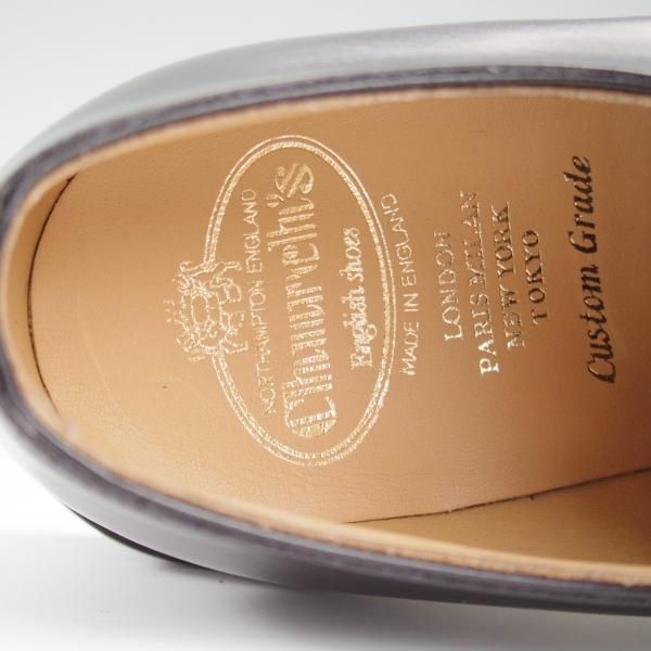 未使用★チャーチ 75F/UK7.5【定価￥181,500-★ライトウェイトソール/SHANNON LW】シャノン/103ラスト/プレーントゥ/黒/Church's★l224