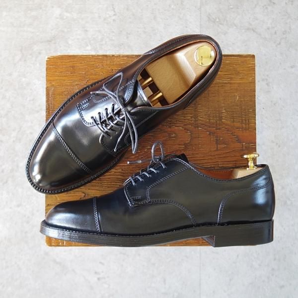 未使用★オールデン 6.5D【現行定価20万円以上★コードバン仕様/アバディーンラスト】2161/ストレートチップ/黒/ALDEN★l225