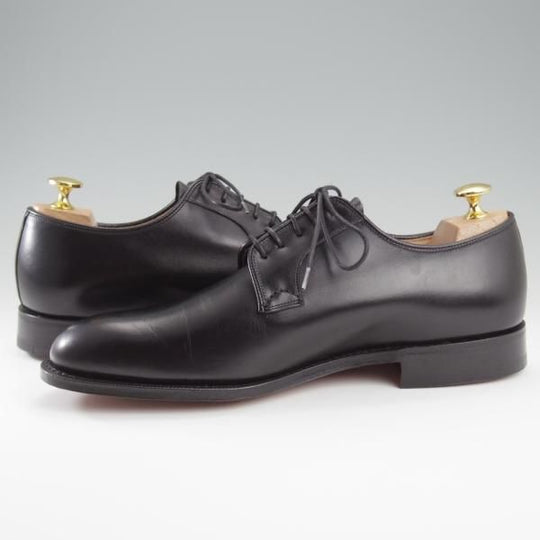 未使用★チャーチ 70G/UK7【モデル定価￥176,000-★STRATTON/プレーントゥ/173ラスト】カーフ/黒/メンズ/Church's★l226