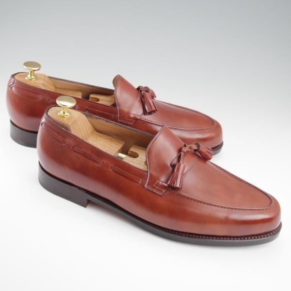 【美品】ジョンロブ　タッセル ローファー　EGEE 廃盤　旧モデル　革靴　6E 美品】ジョンロブ タッセル ローファー EGEE 廃盤 旧モデル 革靴 6E