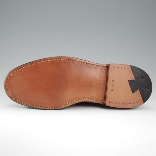 未使用★オールデン 7D【貴重★(ハワイ)Leather Soul別注/ロングウイング/8789】バリーラスト/アルパインカーフ/茶/メンズ/ALDEN★l236