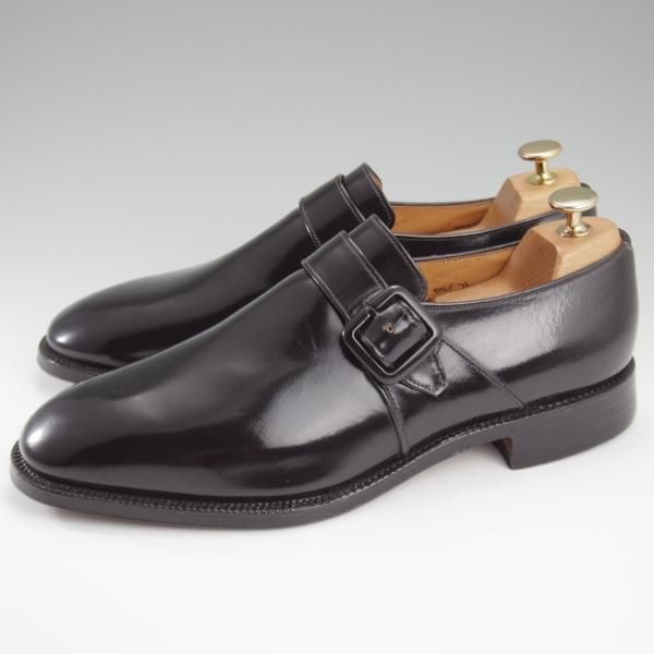 未使用★チャーチ 85F/UK8.5【現行定価￥181,500-★旧チャーチ/73ラスト/ブックバインダーカーフ】Westbury/3都市ロゴ/黒/Church's★l238