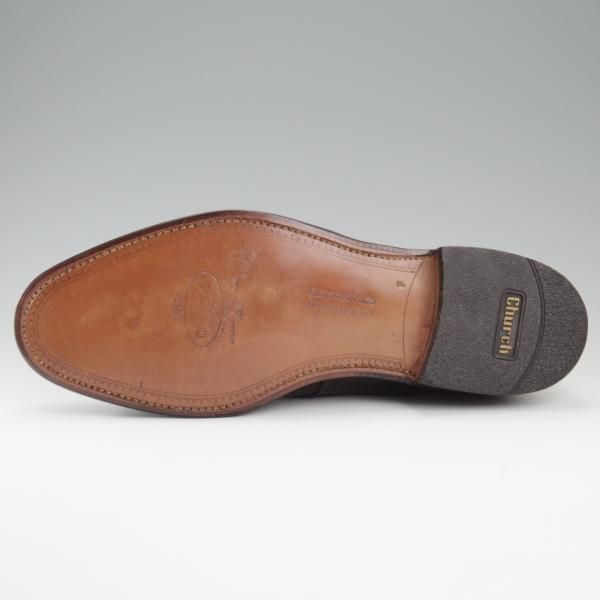 未使用★チャーチ 85F/UK8.5【現行定価￥181,500-★旧チャーチ/73ラスト/ブックバインダーカーフ】Westbury/3都市ロゴ/黒/Church's★l238