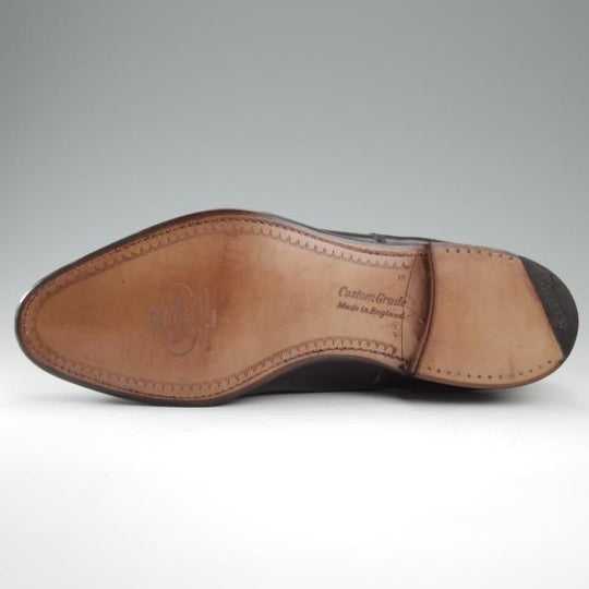 未使用★チャーチ 80F/UK8【旧チャーチ★ブックバインダーカーフ/BURFORD/3都市ロゴ】84ラスト/ストレートチップ/黒/Church's★l239