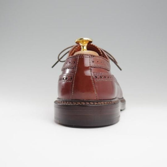 極上★オールデン 6D【貴重★ラベロ色/コードバン/茶】9750/バリーラスト/ロングウイング/メンズ/ALDEN★l240