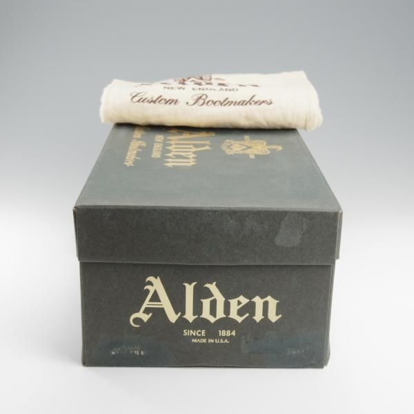 極上★オールデン 6D【貴重★ラベロ色/コードバン/茶】9750/バリーラスト/ロングウイング/メンズ/ALDEN★l240