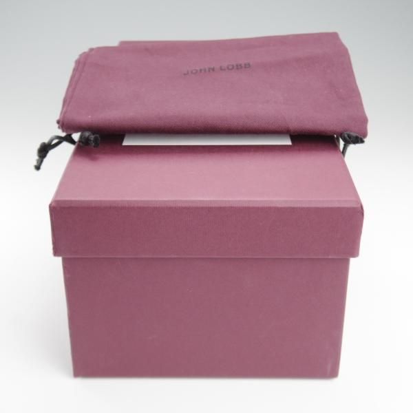 未使用★ジョンロブ 5E【定価￥239,800-★ロペス/LOPEZ】4395ラスト/コインローファー/カーフ/黒/メンズ/JOHN LOBB★l241