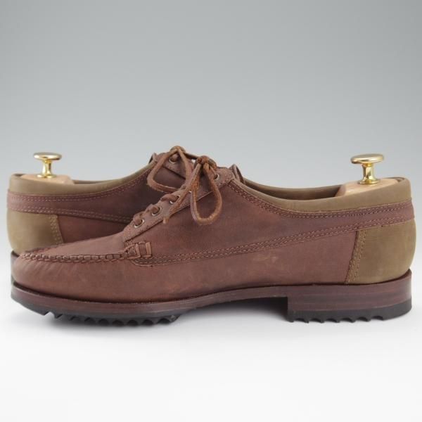 コールハーン SIZE 8.5【コンビ仕様☆Uチップ/濃茶×カーキ】 | 高級