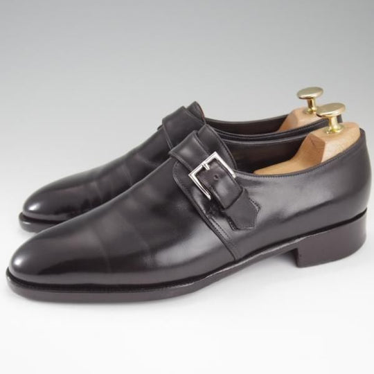 ★ジョンロブ 6E【現行定価30万程度★プレステージライン/MATTA2】7000ラスト/マッタ2/モンクストラップ/カーフ/黒/JOHN LOBB★l245