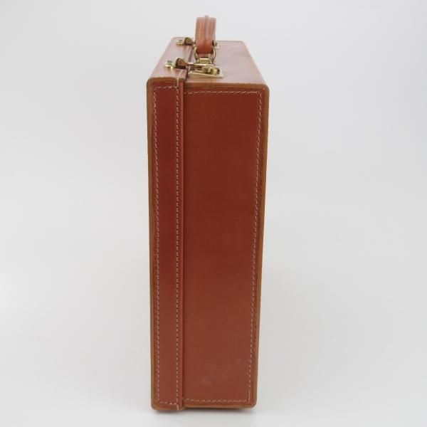 ★(英)グレンロイヤル/GLENROYAL【推定価格25万円以上★ブライドルレザー仕様/アタッシュケース】茶/メンズ/ビジネス/バッグ/革/鞄★N5903