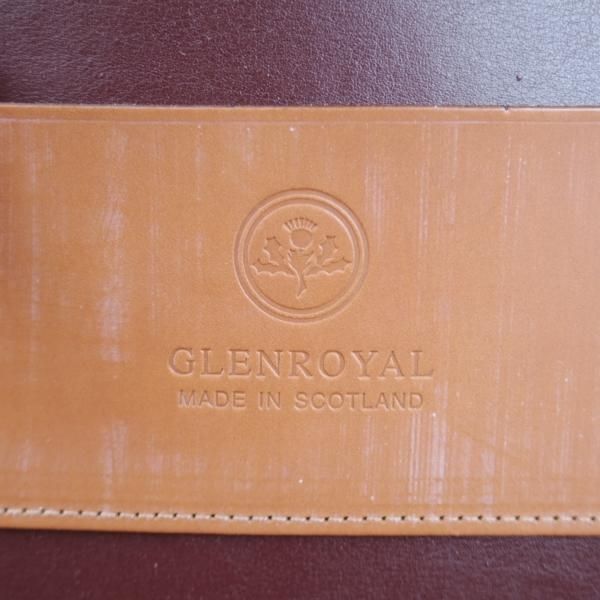 ★(英)グレンロイヤル/GLENROYAL【推定価格25万円以上★ブライドルレザー仕様/アタッシュケース】茶/メンズ/ビジネス/バッグ/革/鞄★N5903